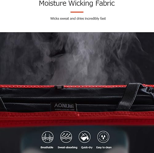 Miniatura 6 de AONIJIE Riñonera de hidratación para correr, con botella de agua suave de 8.5 fl oz, soporte para teléfono para correr, escalar, trotar, ciclismo,