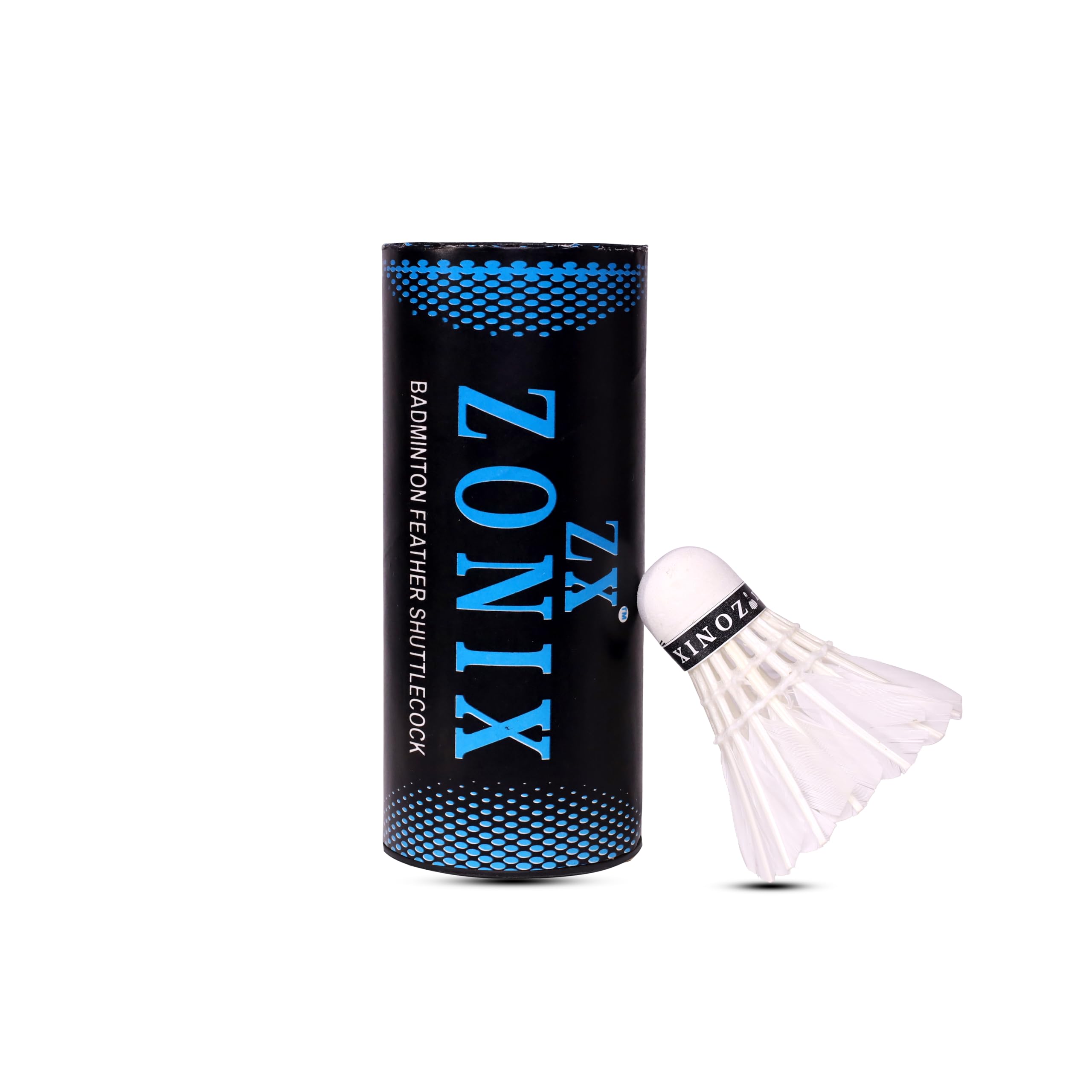ZONIX White Feather Badminton Shuttlecocks for Boys and Girls Indoor Outdoor Badminton Sports, Stable Flight & Fast Recovery (Pack of 6) - White (B0D3M5YVV7) Amazon Price History, Amazon Price Tracker