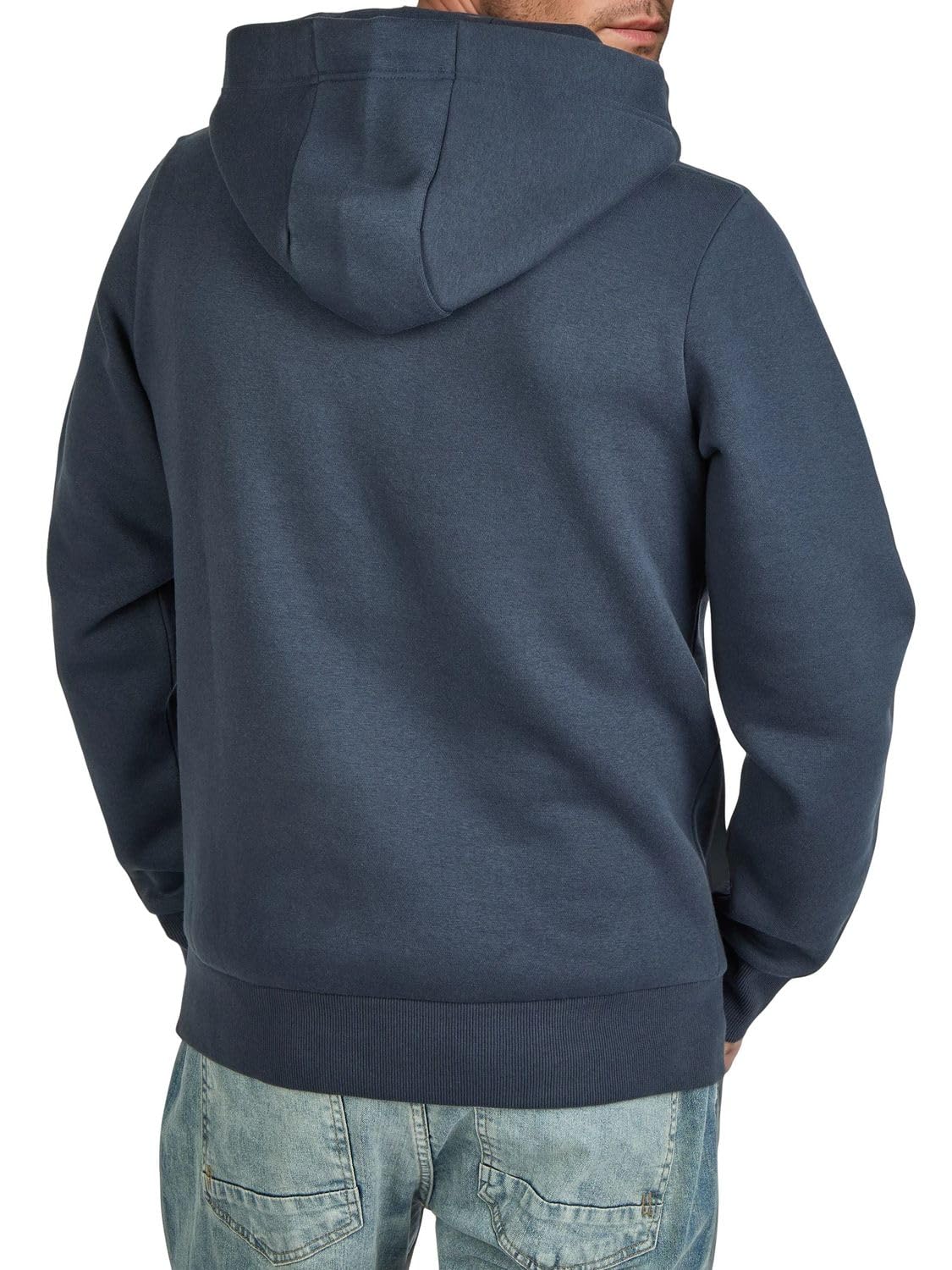 riverso RIVArmin Felpa con cappuccio da uomo con cappuccio e tasche a marsupio, vestibilità normale, cotone, stampa grigio, blu, navy, nero, S, M, L, XL, XXL, 3XL, 4XL, 5XL
