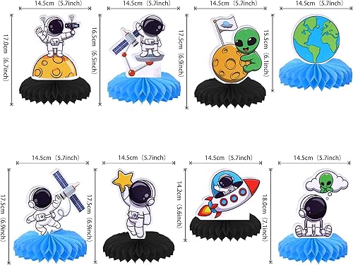 Miniatura 2 de 6 piezas de camión de bomberos de panal de abejas centro de mesa de camión de bomberos, centros de mesa Decro para departamento de bomberos,