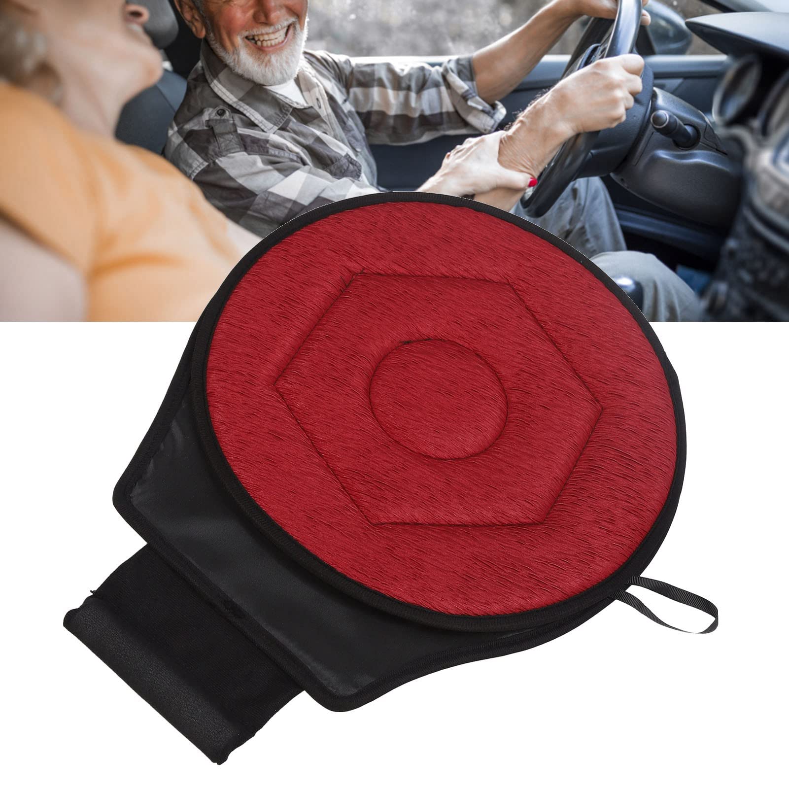 Rotating Seat Cushion KBODIU 360 Degrees Car Seat Rotating