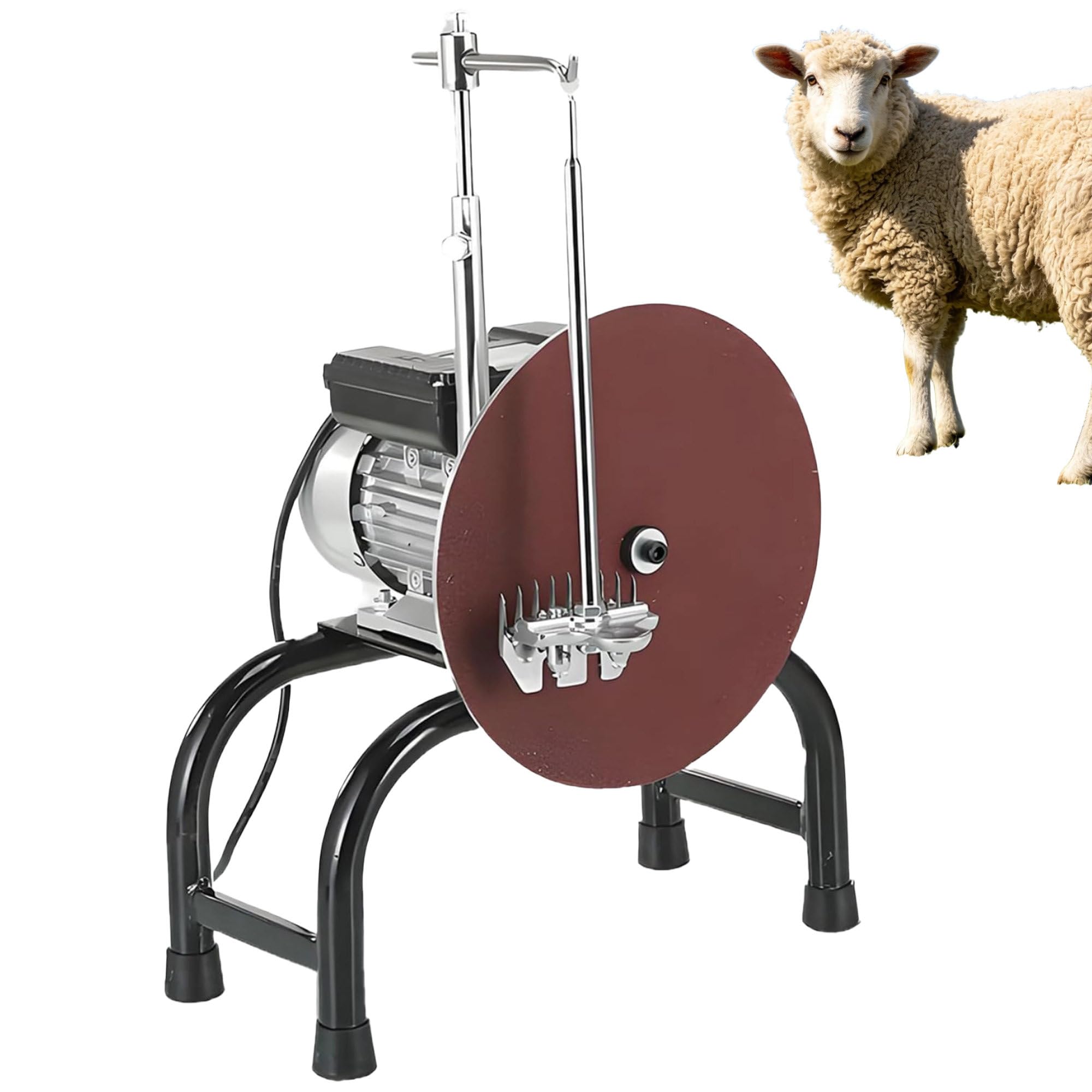 Reweci Multicolor Farm Shearing Blade Sharpener, 550W Grinder For Wool Blades
