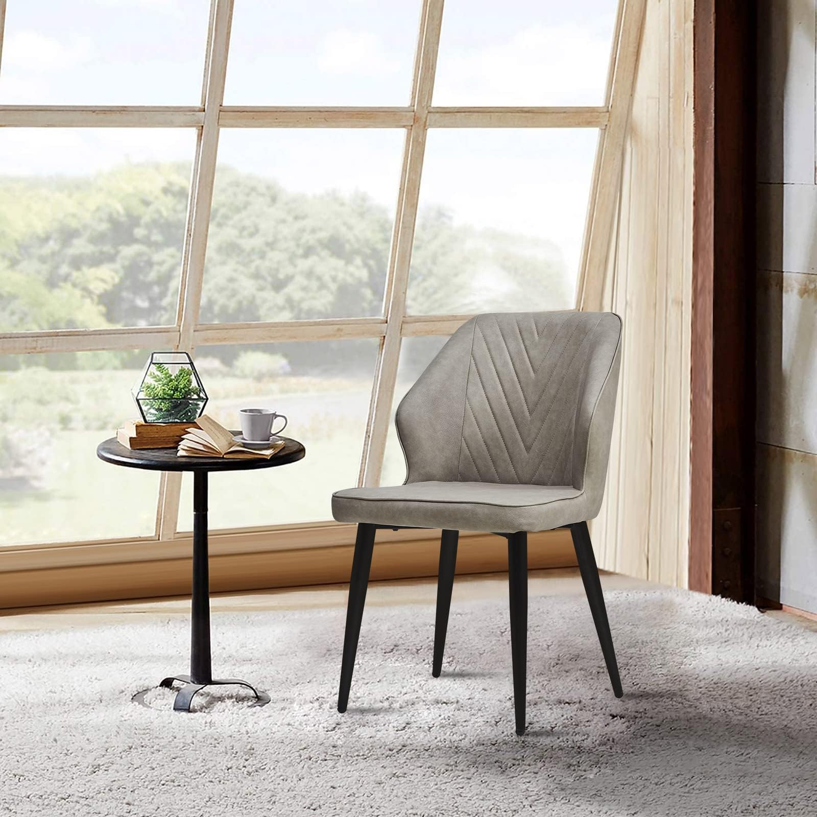 Tavolino A Forma Di C Regolabile - Per Divano E Letto, Piano Girevole In Legno