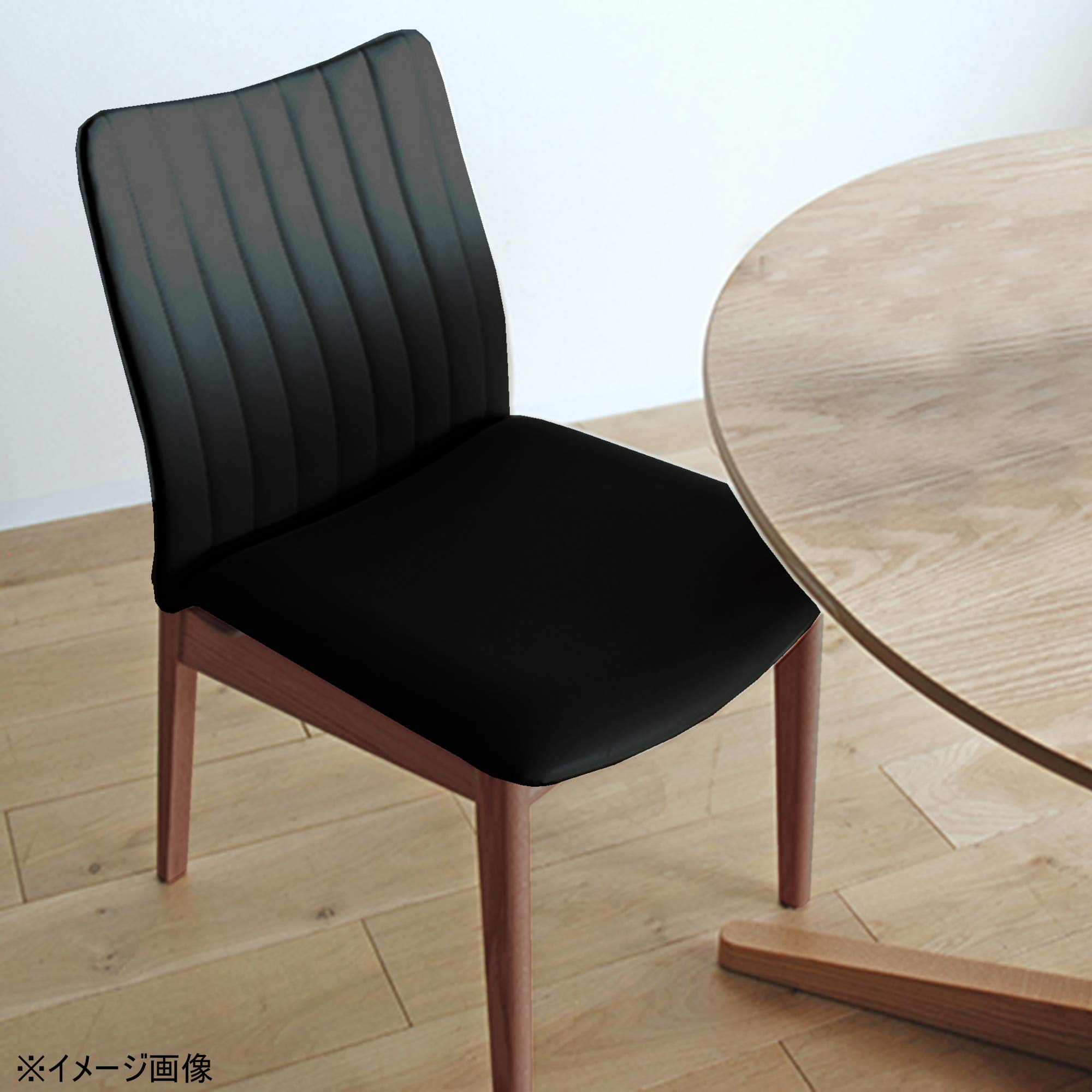 Amazon｜モリタインテリア工業 ダイニングチェア ブラウン/ブラック 幅