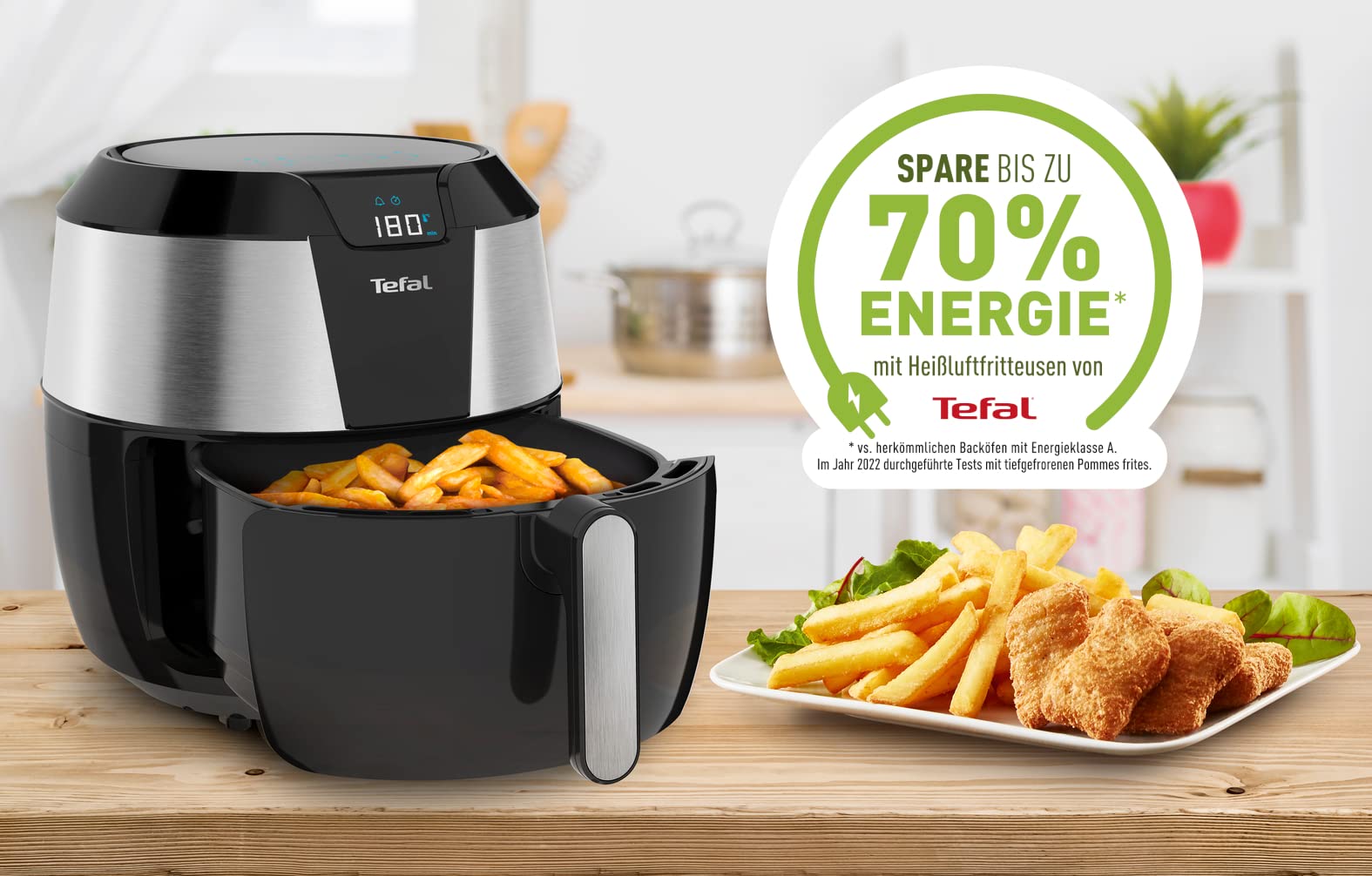Tefal Easy Fry XXL Airfryer 5,6L, EY701