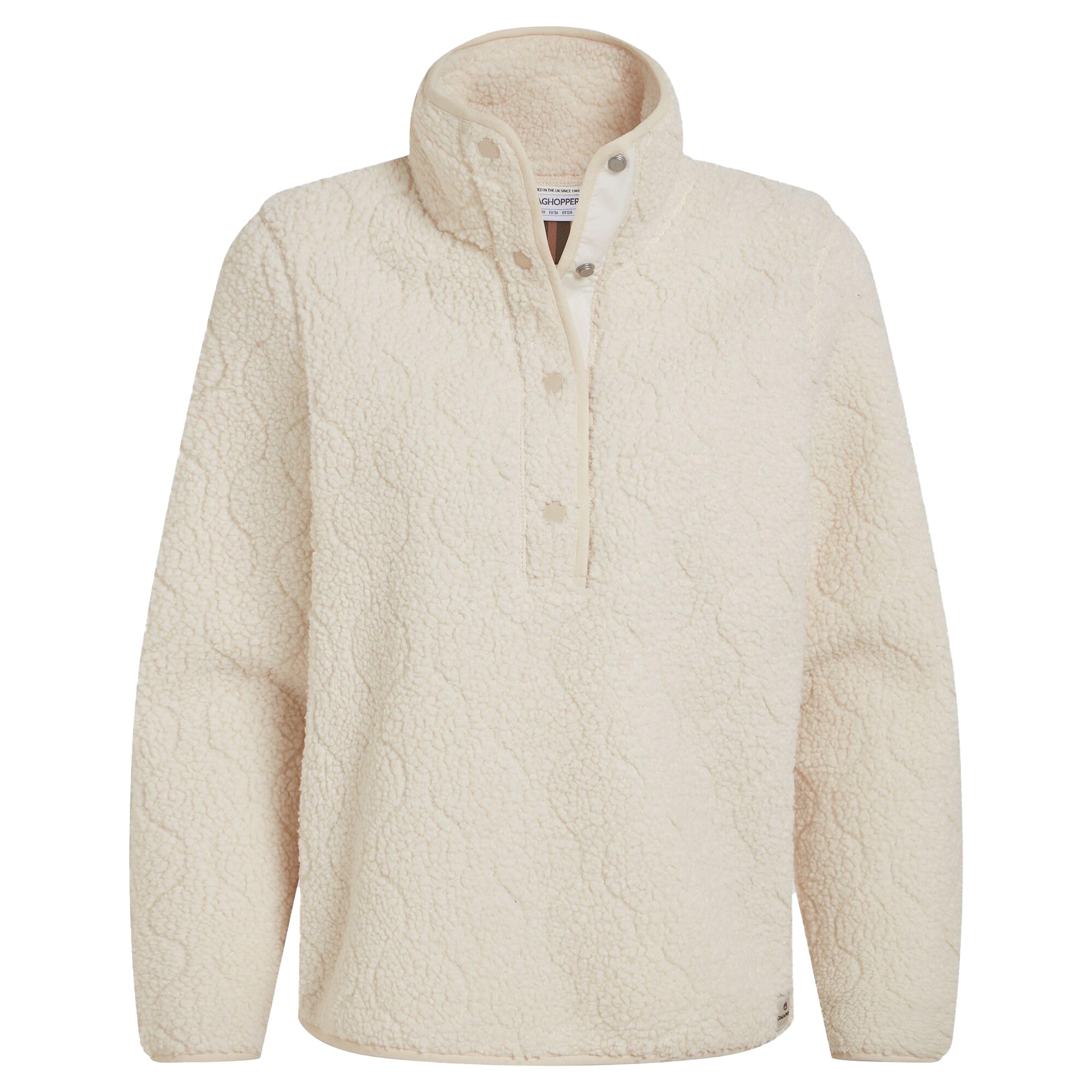 Craghoppers Women's Ecru Massey Overhead Fleece : : :, Colour: Size 12
