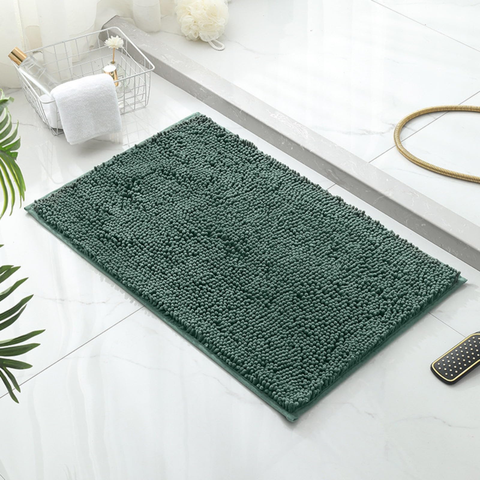 Tapis Ultra-Absorbant pour Pattes d'animaux - Tapis d'Entrée Absorbant Anti-Dérapant, Tissu Doux pour Confort des Pattes, Anti-Dérapant à Base Texturée, Coutures Renforcées, Multizones Utiles