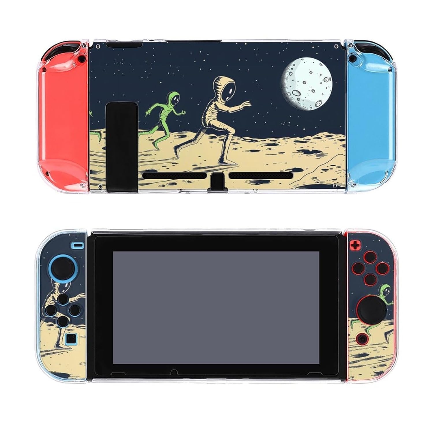 Two Dragons Switch Screen Protector Cover Full Accessories Switch Game Case Protection Skin for Switch Console And Joy-Cons