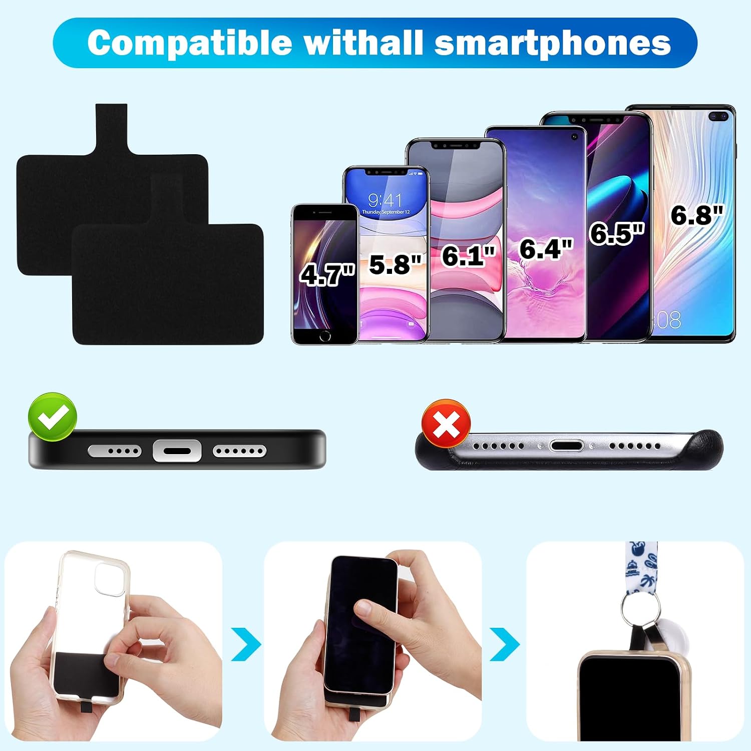 2026 Reusable Cruise Ship Essentials - Cruise Ship Must-Haves for Florida&Texas Travelers with Adjustable Lanyards, Waterproof Phone Cases, Phone Lanyard Cards, Magnetic Hooks, Luggage Tags