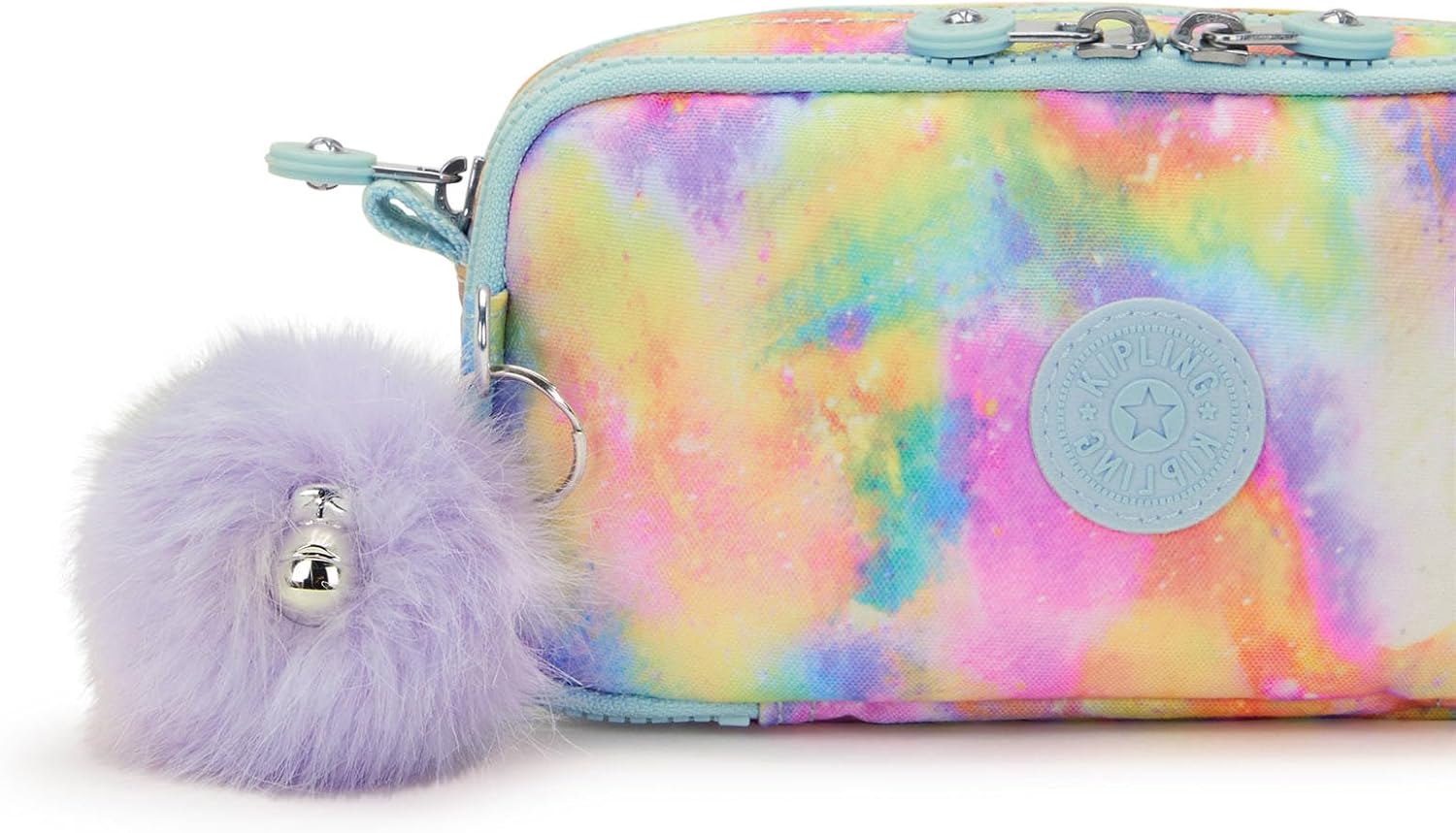 Kipling Chap Printed Pencil Case Bubble Slick