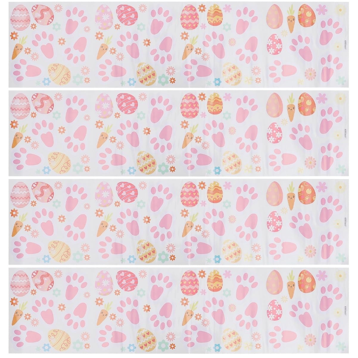Autocollants pour Vitres PVC Lapin et Stickers Muraux Chambre Enfant