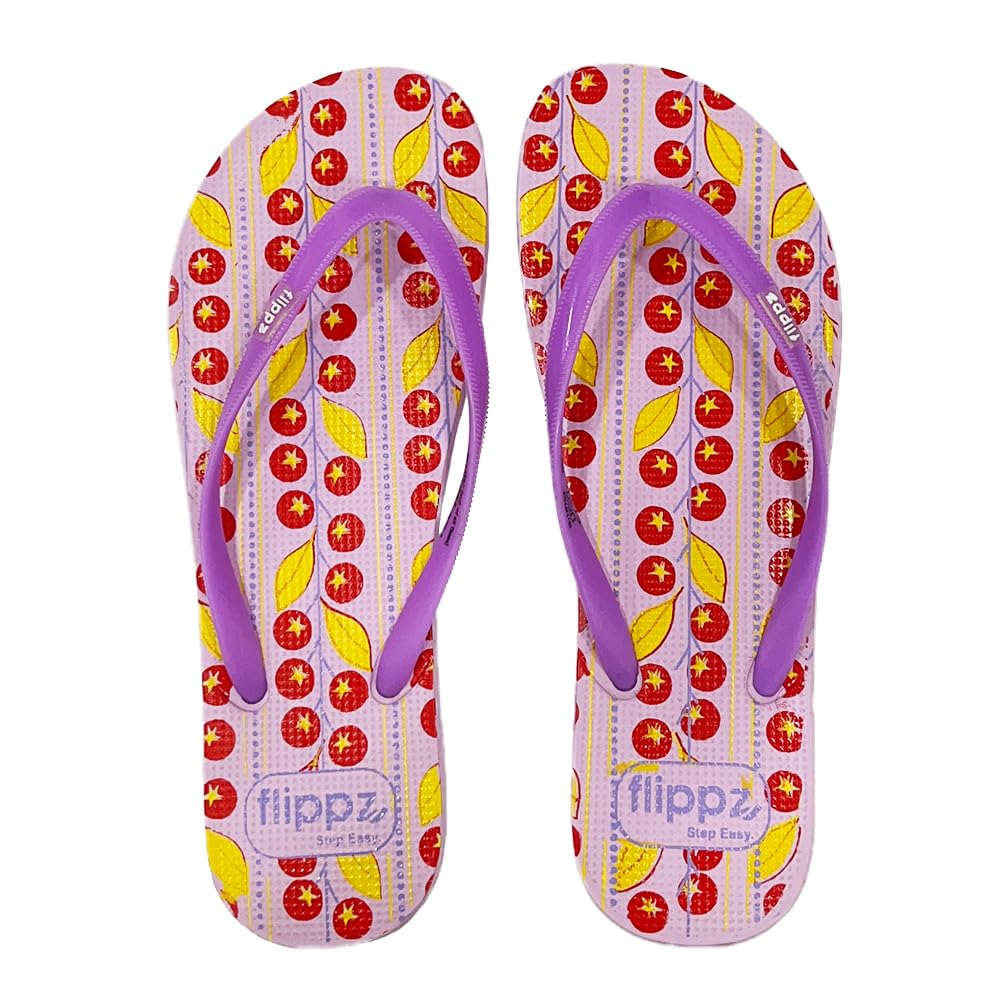 Berry Vine Comfortable Lightweight Daily Use Slippers-image-27