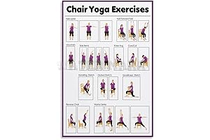 Chair Yoga for Seniors Chart