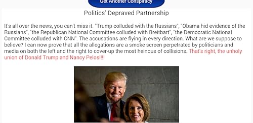 Odd Conspiracy of the Day