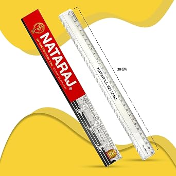 Nataraj Scale, 30 cm - Pack of 10