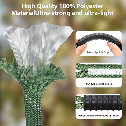 Miniatura 5 de Asiento de columpio resistente, juego de columpio antideslizante para árbol con cuerda ajustable, accesorios para niños, interiores y exteriores