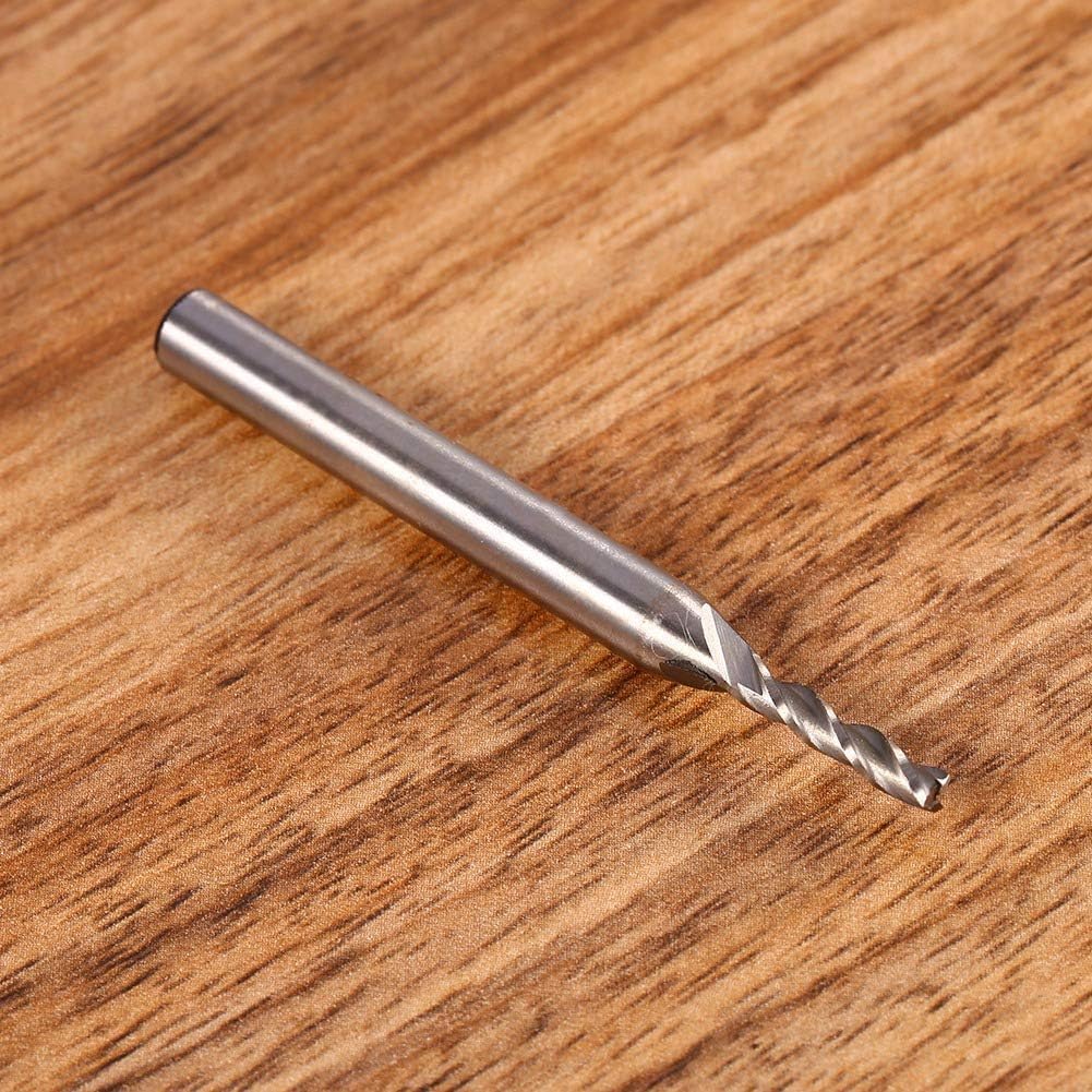 Frese Per Frese,Codolo Da 6 Mm,3 Taglienti, HSS E Alluminio, Fresa Da 3 Mm Di Diametro, Fresa Diritta, Utensile Da Taglio, Lunghezza Della Scanalatura Da 19 Mm, Per Legno, Nylon, Alluminio, Acciaio