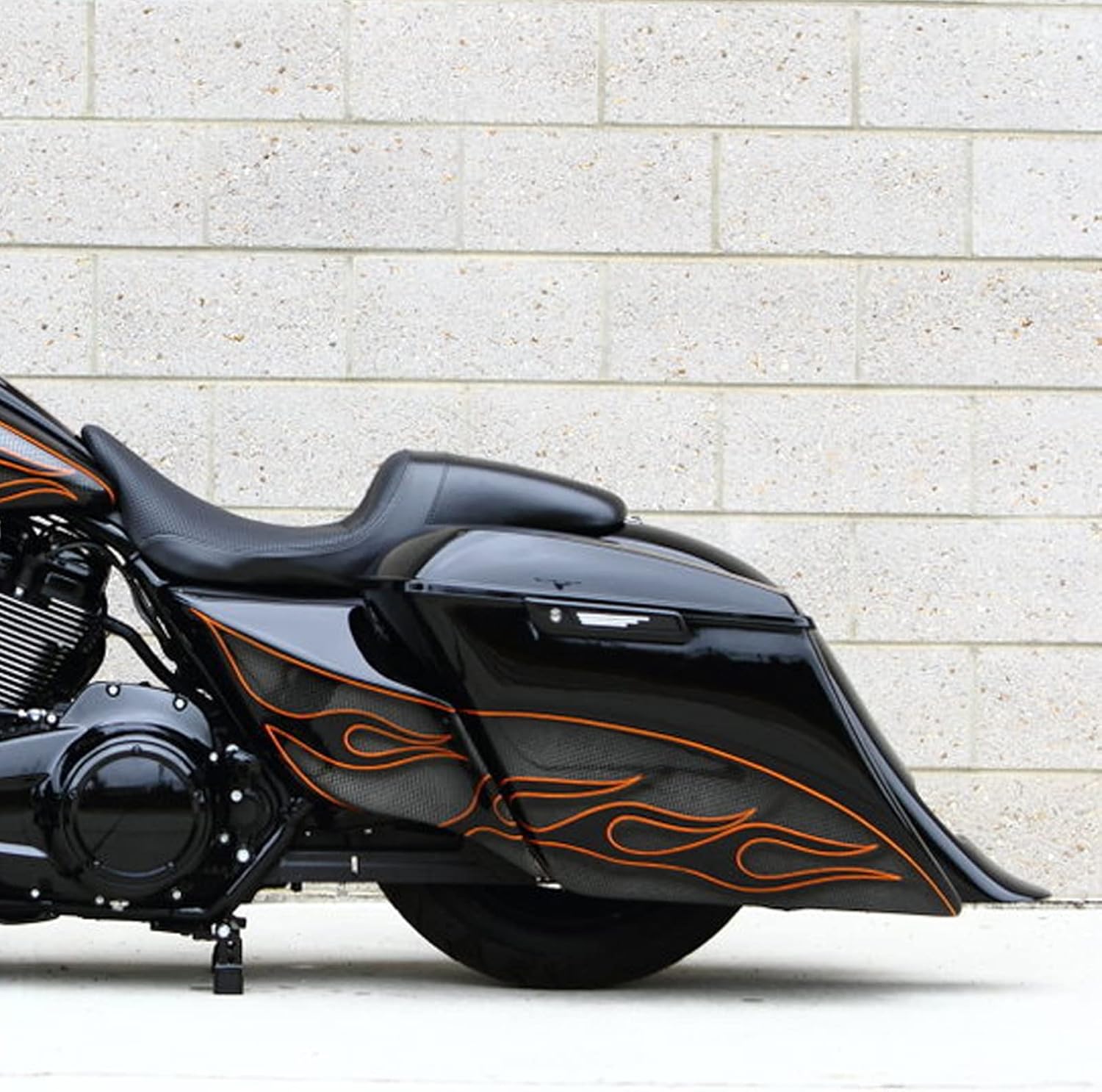 NASTY HOG MOTORCYCLE PARTS CO. NastyHog KATANA REAR FENDER & SADDLEBAGS FOR 2014-2023 HARLEY TOURING MODELS : Automotive