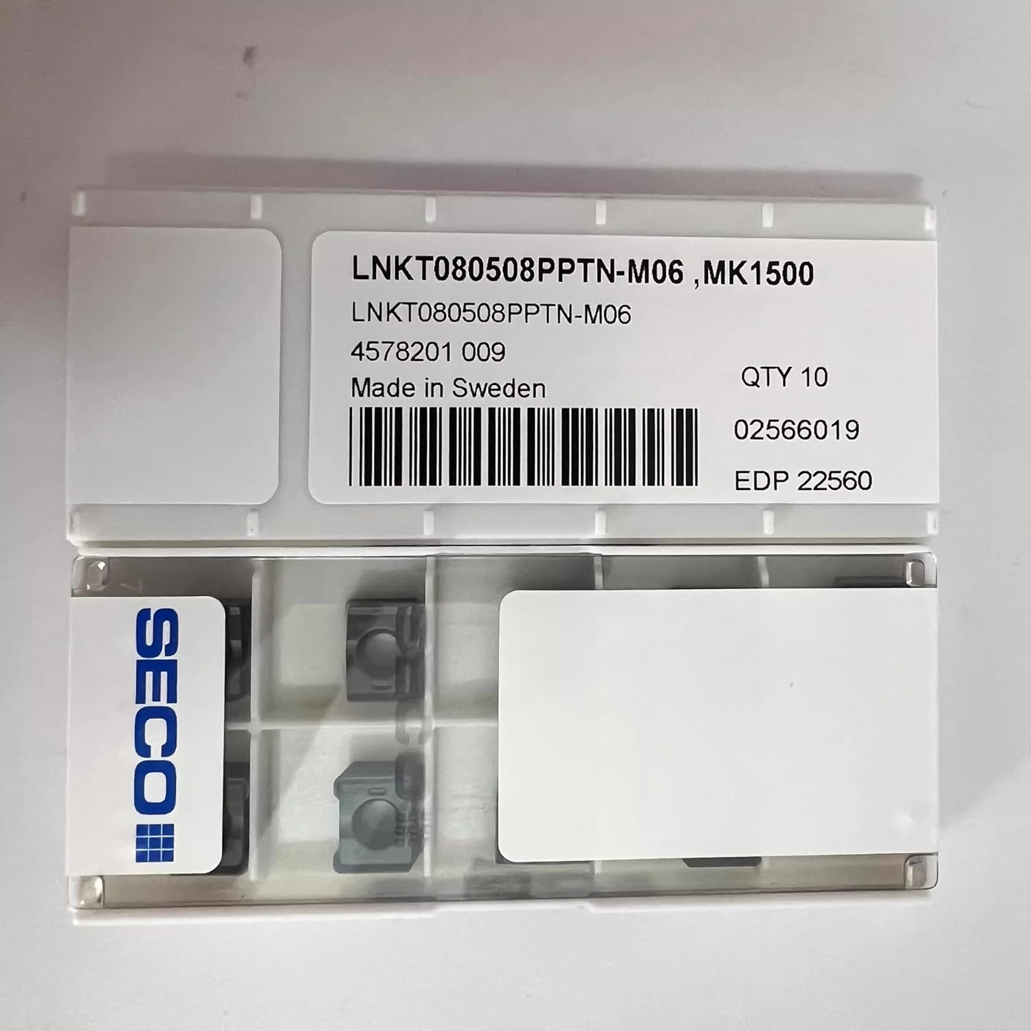 LNKT080508PPTN-M06 MK1500 Carbide Blades Pack of 10