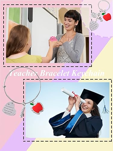 Miniatura 5 de Long tiantian Llavero de pulsera para profesores, regalos de agradecimiento para profesores, regalos de agradecimiento en el día del profesor,