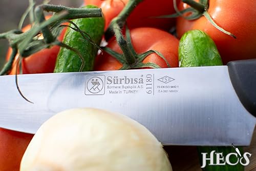 Miniatura 2 de Chef Knives - Cuchillo de cocina súper afilado de 8 pulgadas, cuchillo de chef turco de acero inoxidable