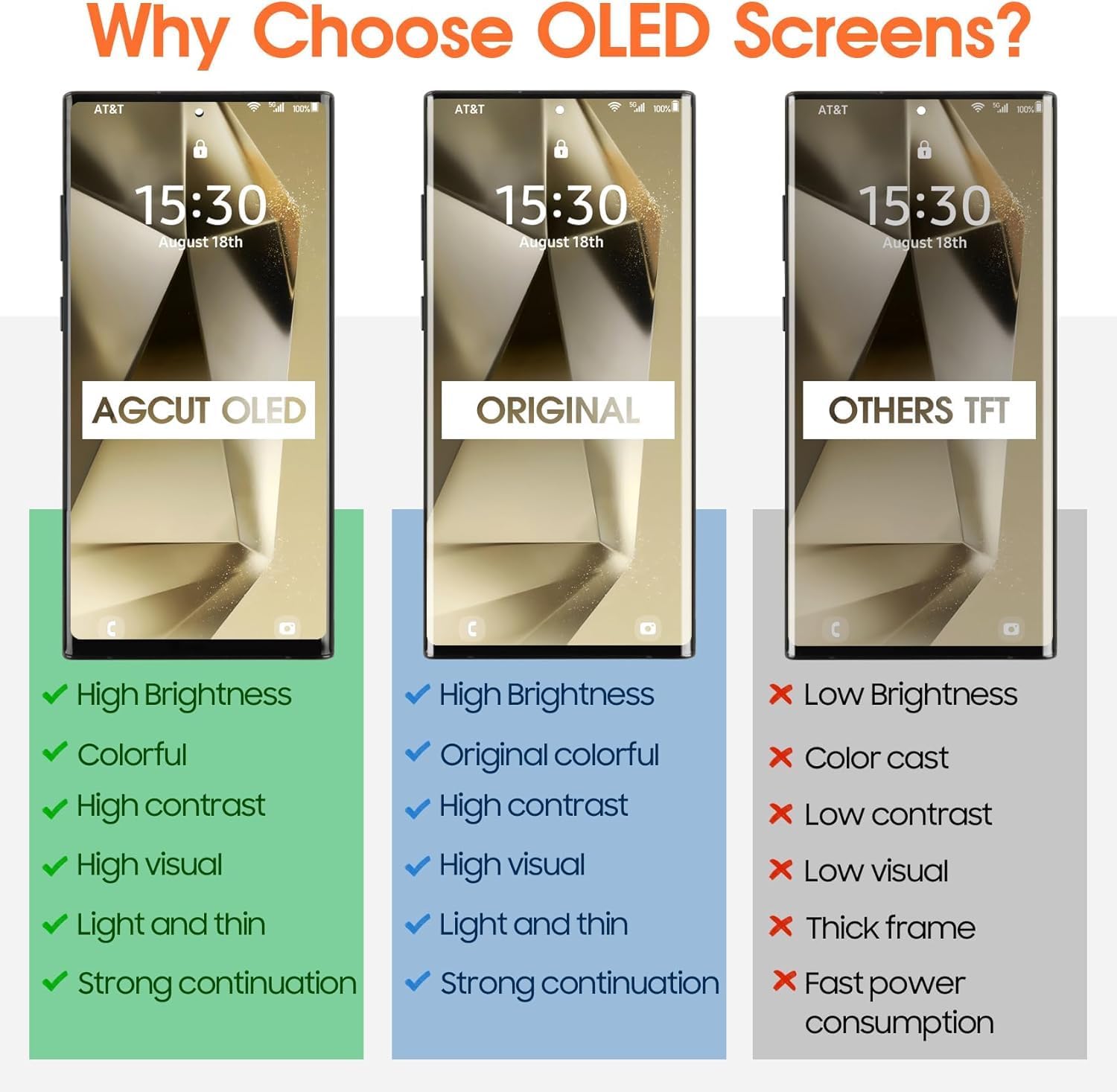 OLED for Samsung Galaxy Note 10 Plus Screen Replacement for Samung Note 10 Plus LCD Display Touch SM-N975F SM-N975U LCD Digitizer Touch Assembly with Frame(Support Fingerprint) (Silver)