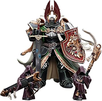 TOYVERSE JOYTOY 1/18 Warhammer 40,000 Action Figure, Dark Angels Primarch Lion El'Jonson, Movable Joints Character Model, Age 15+