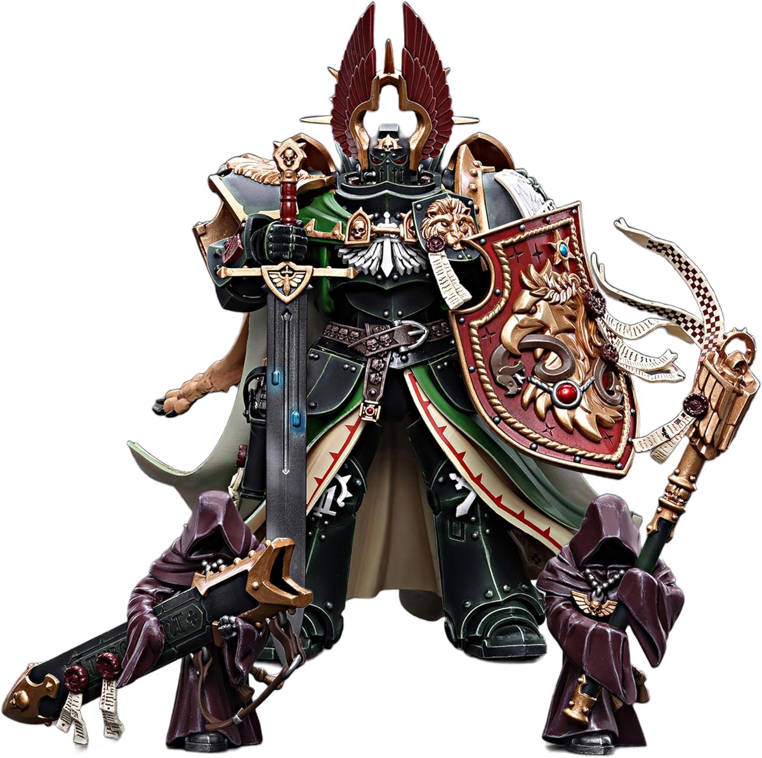 Toyverse JOYTOY 1/18 Warhammer 40,000 Action Figure, Dark Angels Primarch Lion El'Jonson, Movable Joints Character Model, Age 15+ โ image 1