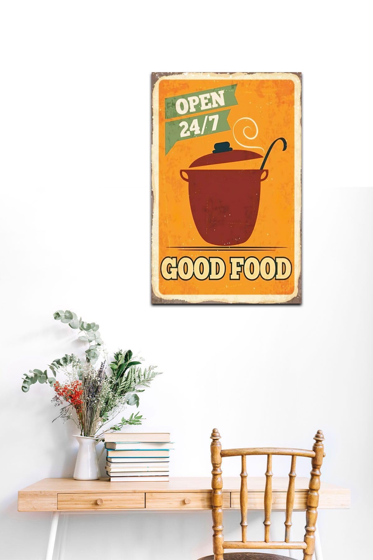 Dekolia Kuşe Kağıt Duvar Posteri Retro Vintage Drtr0030