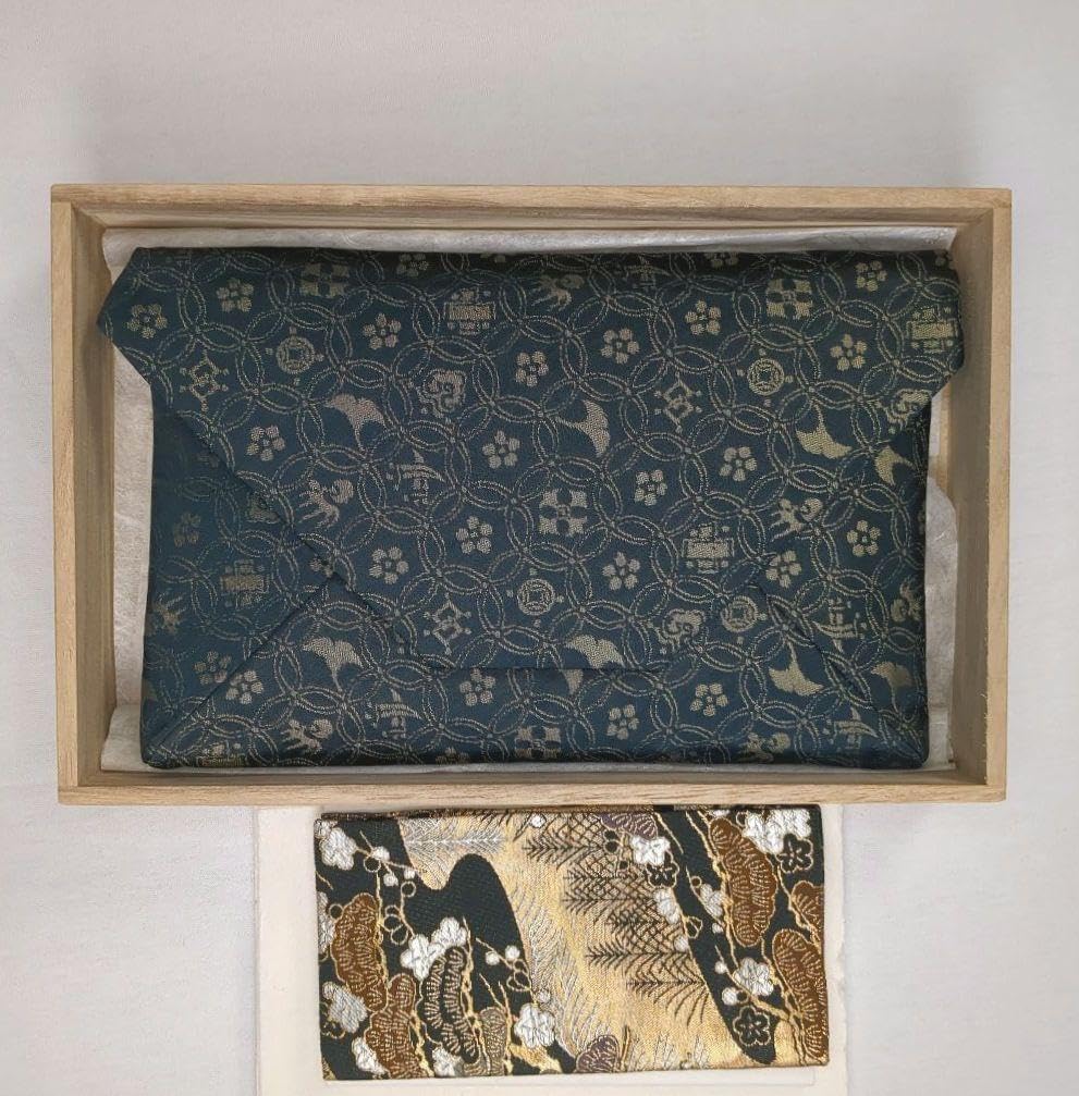 イ901 蓋置『中村与平作』『硝子 ガラス 義山山水 蓋置 共箱』茶道具