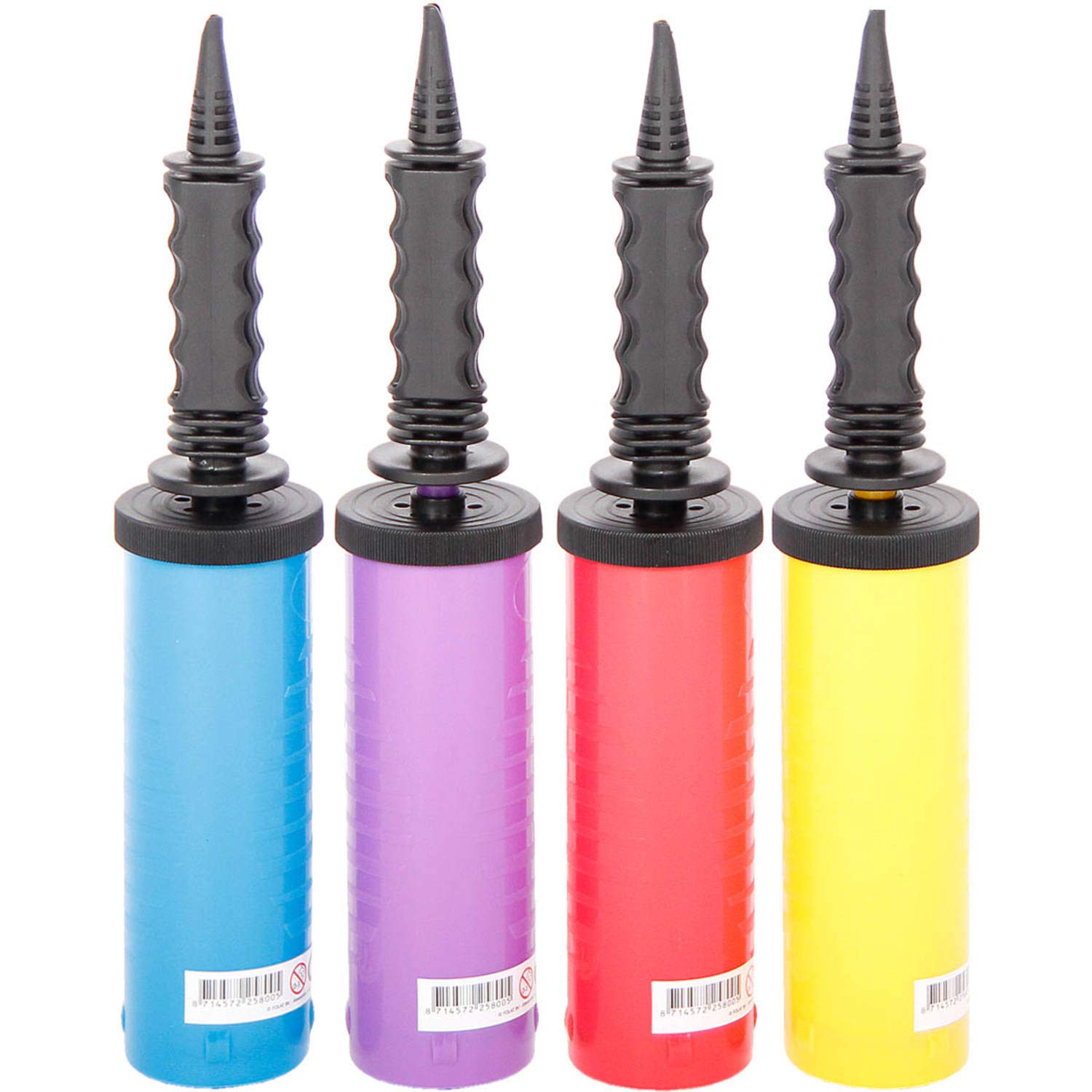 Festartikel Müller Luftpumpe für Luftballons, sortierte Farben, 105.900.00 Sport & Freizeit