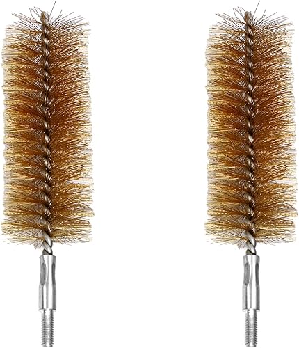 Auniwaig Cepillo de limpieza de tubos de alambre de acero, cepillo de limpieza de tubo de alambre de 1.57 pulgadas de diámetro, cepillo de limpieza