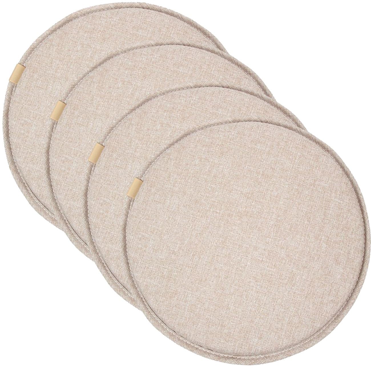 Coussin mémoire de forme ergonomique lot de 4 coussins de chaise 40 cm