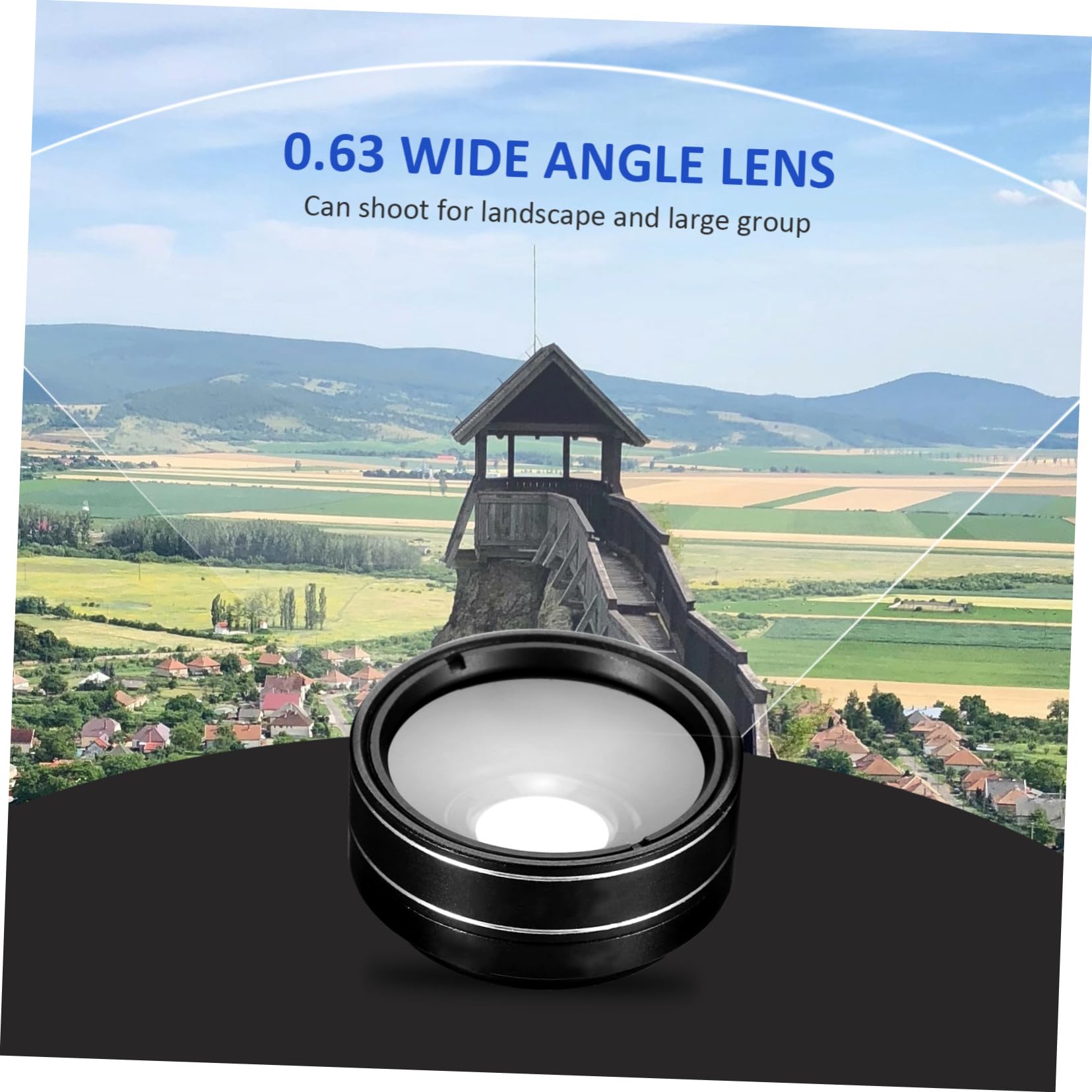 DOITOOL Juego De Lentes 11 En 1 para Cámaras Teléfonos Gran Angular Macro Ojo De Compacto Liviano Fácil De Transportar para Uso En Exteriores