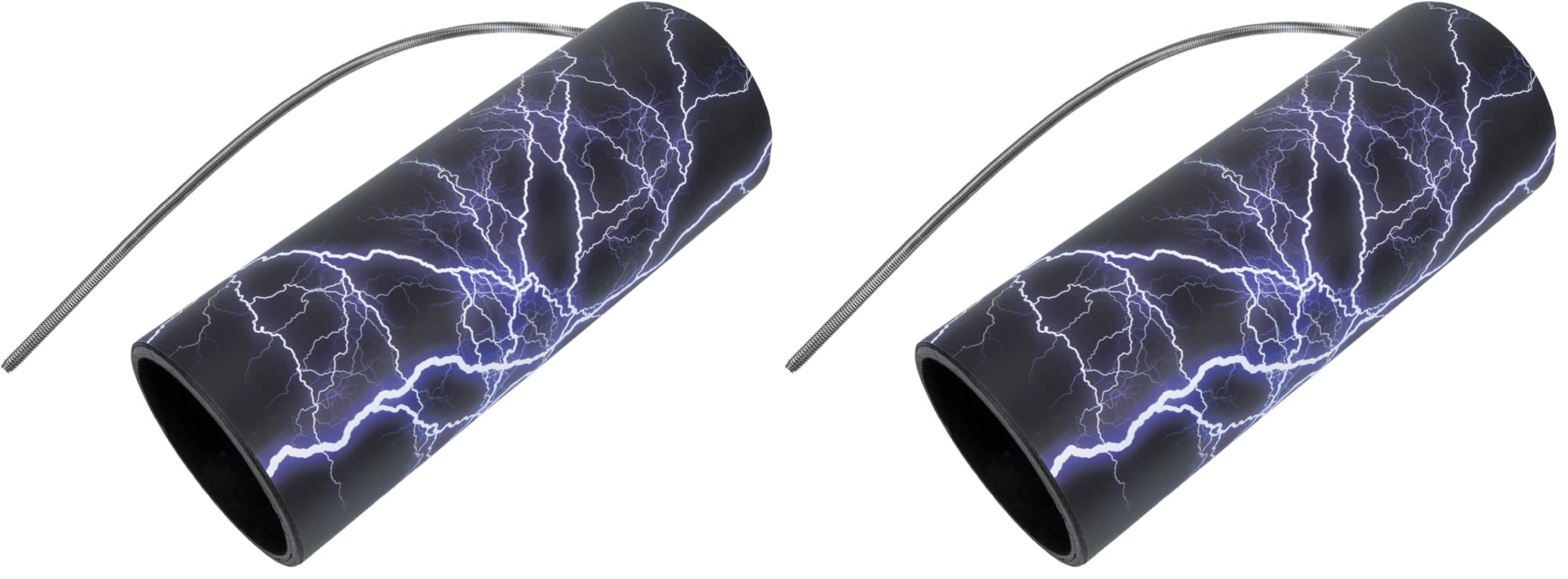 Milisten Spring Drum Simulation Percussion Stormy Tube Performance Prop Music Teaching Tool for Home Shop Party (Pack of 2)