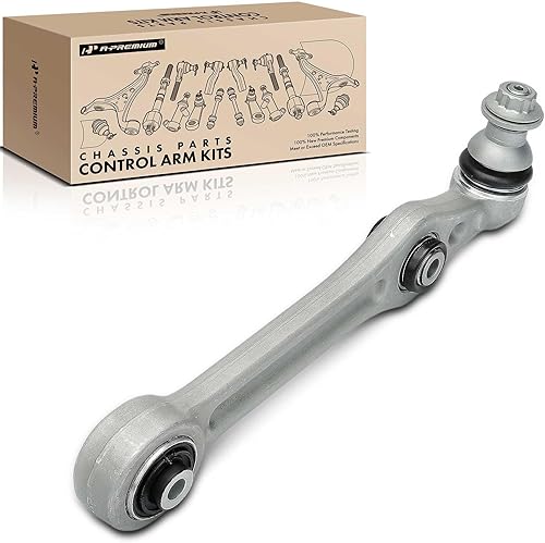 A-Premium Brazo de control delantero inferior trasero con rótula y buje compatible con Mercedes-Benz C300 2015-2020, C400 2015, E300 2017-2019, E350