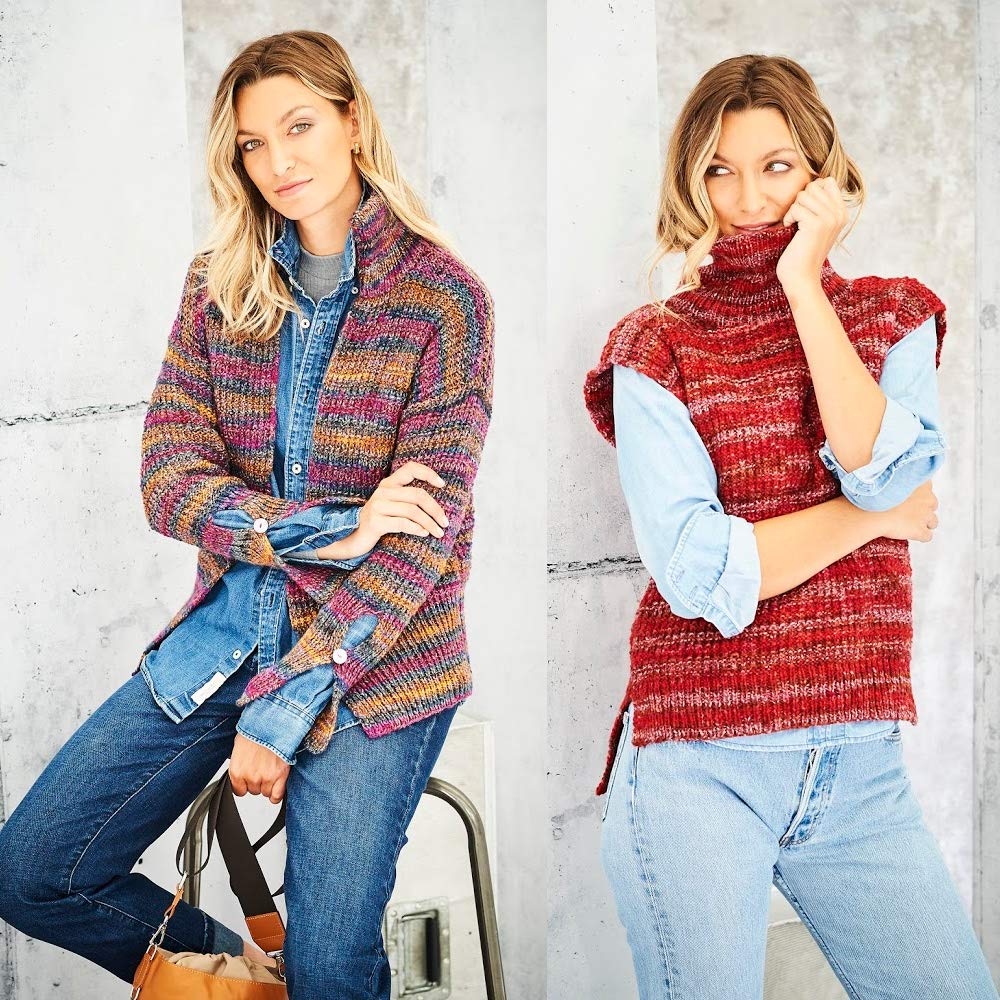Stylecraft Amor Aran Pattern 9799 Jacket and Tunic
