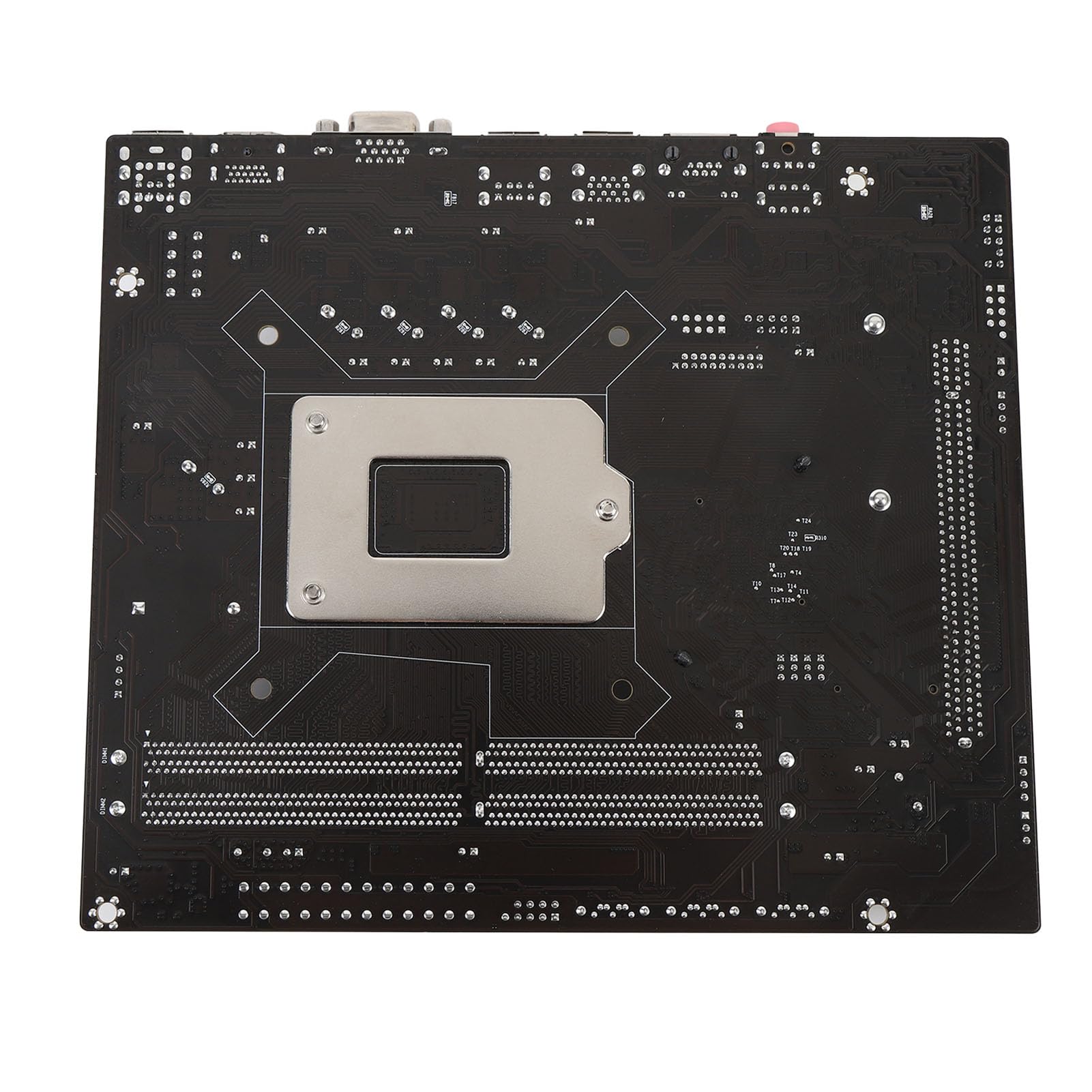 VBESTLIFE Płyta Główna Komputerowej H110, DDR4 USB3.0 M.2 NVME Gaming Mainboard z Interfejsami Wyświetlaczów VGA HD, dla LGA 1151 Celeron Core