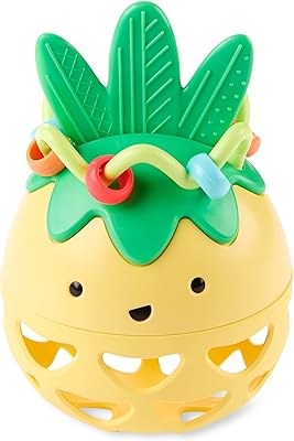 Skip Hop Infant Rattle Toy, Pineapple Rattle Toy for Babies