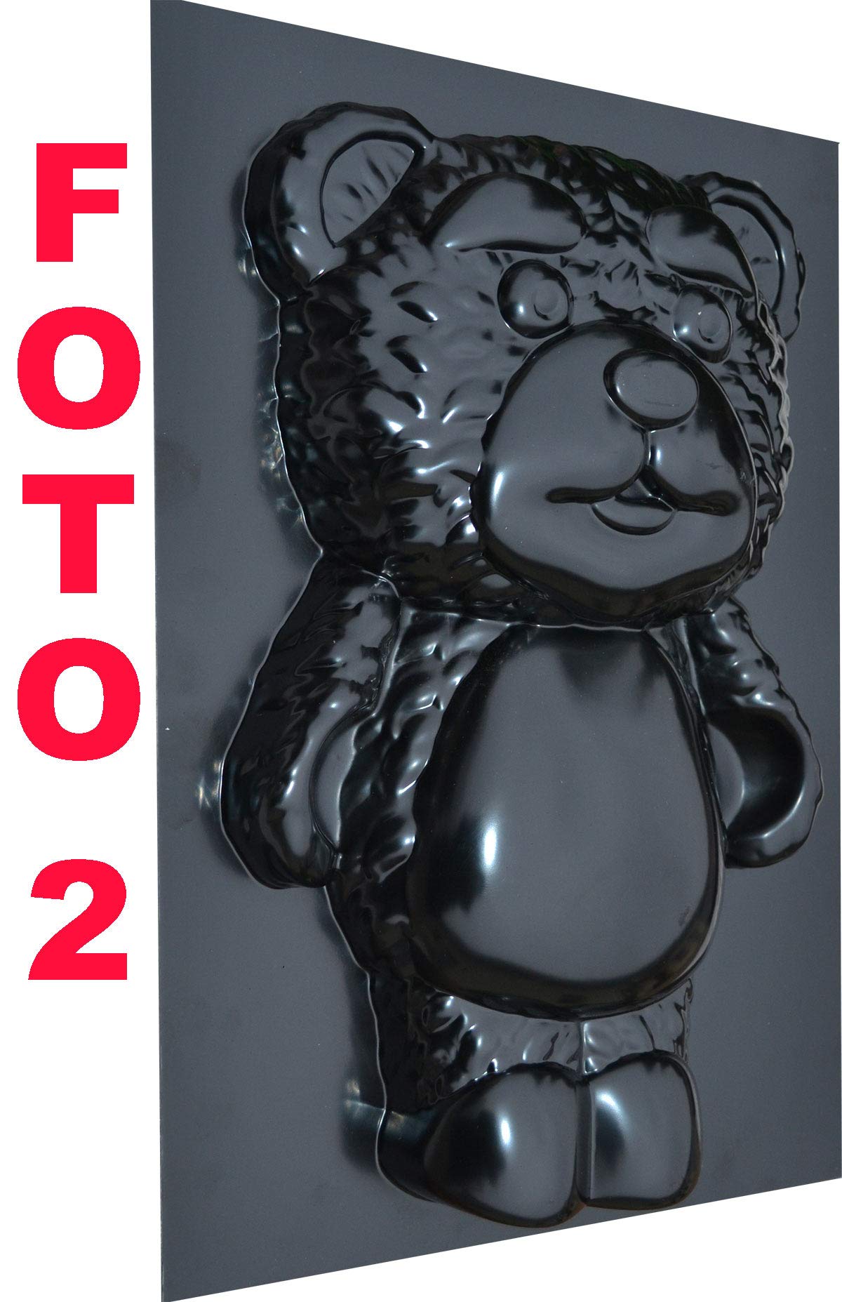 Concrete Mold Teddy Bear Concrete Garden Decor Stone D50