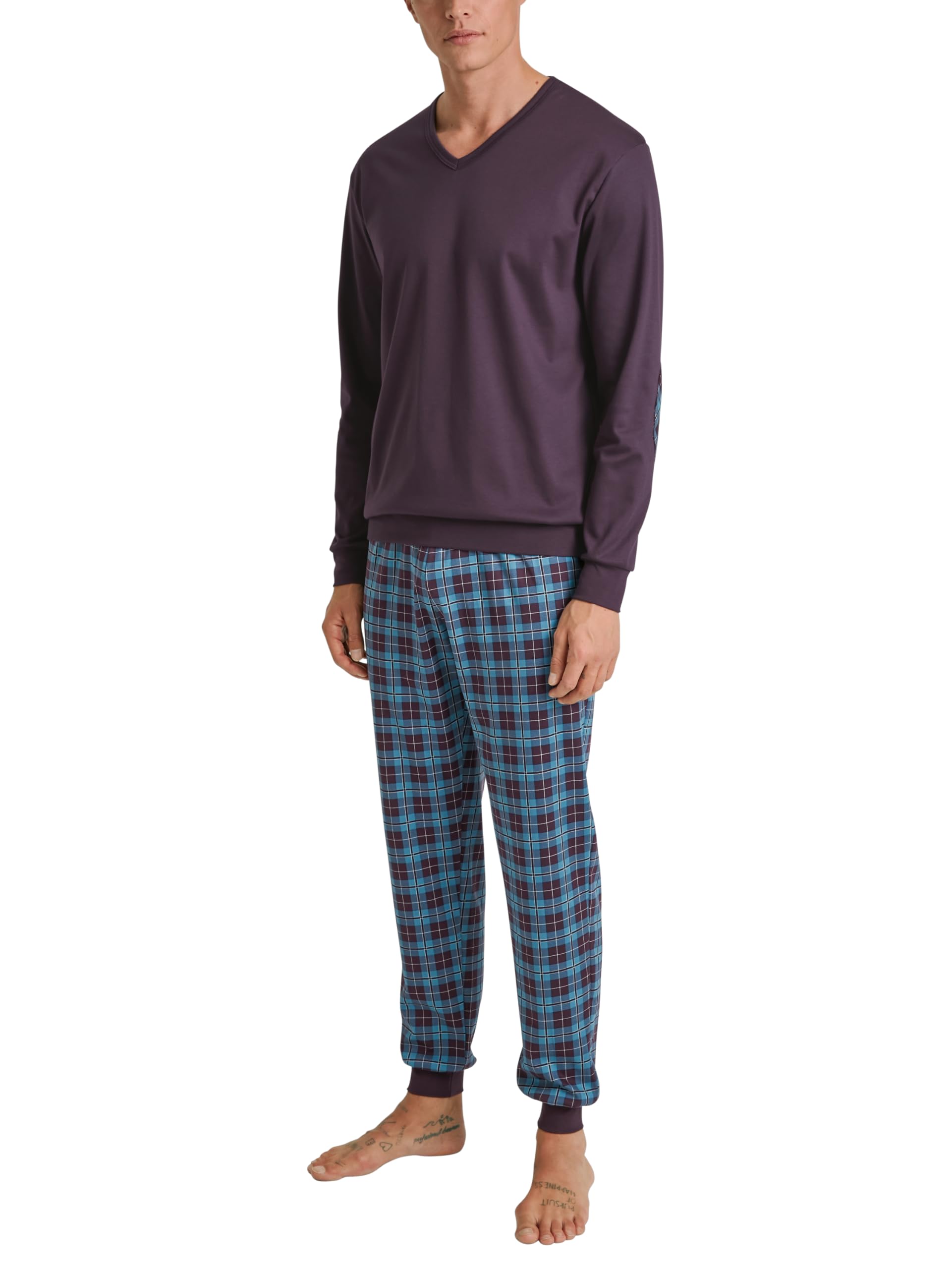 Calida Relax Comfy Set di Pigiama Uomo (Pacco da 1)