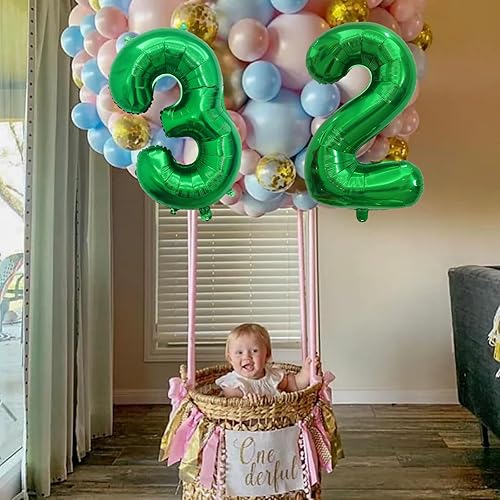 Miniatura 4 de Globo de aluminio de 40 pulgadas con el número 36, globo gigante con el número 36 para decoración de fiesta de cumpleaños de 36, boda, aniversario,