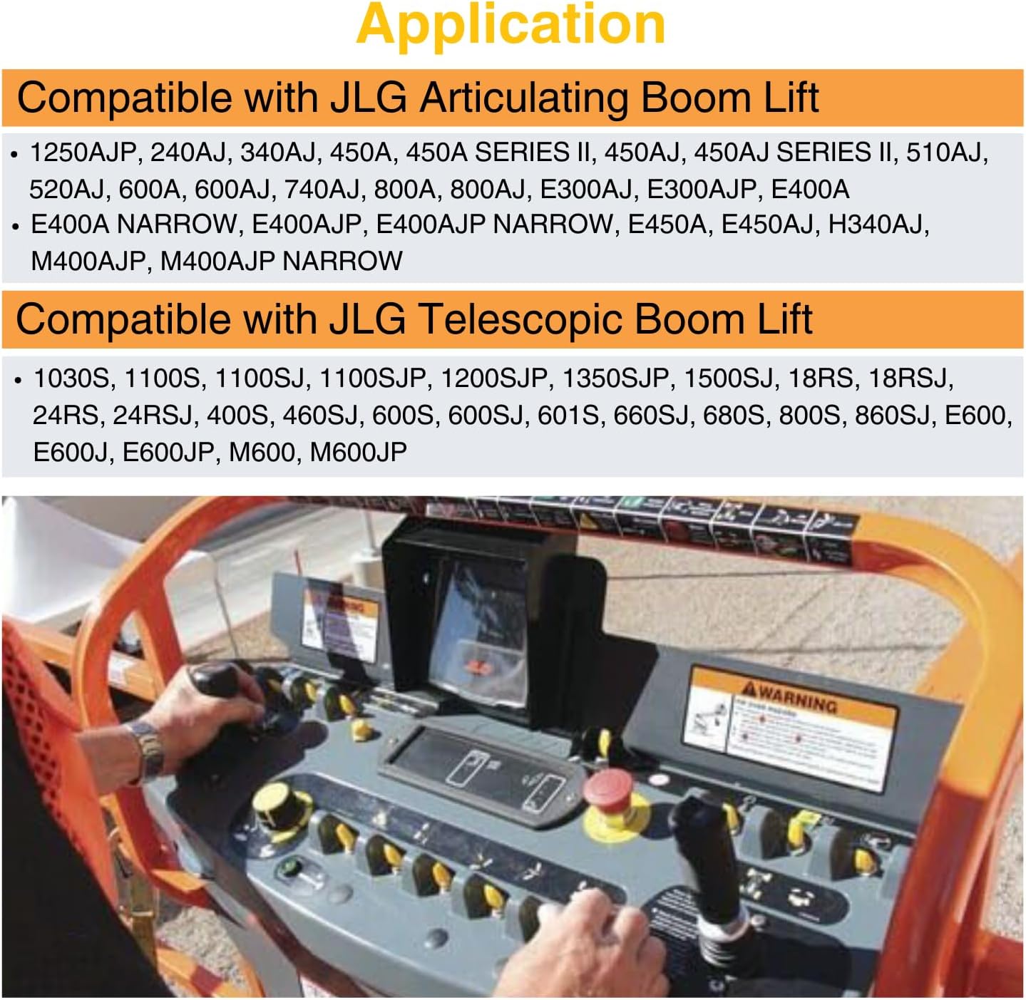 1600318 Joystick Controller Compatible with JLG Boom Lift 1250AJP 240AJ 340AJ 450AJ 510AJ 1030S 1100S 1100SJ 1200SJP 1350SJP 1001276007 1001212415 1001166538 1001118416