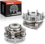 A-Premium 2 x Front Wheel Bearing and Hub Assembly with 6-Lug Compatible with Toyota Tacoma 2005-2023, 4Runner 2003-2023, FJ Cruiser 2007-2014