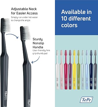 TEPE Select Medium Medium Hard Toothbrush varieties