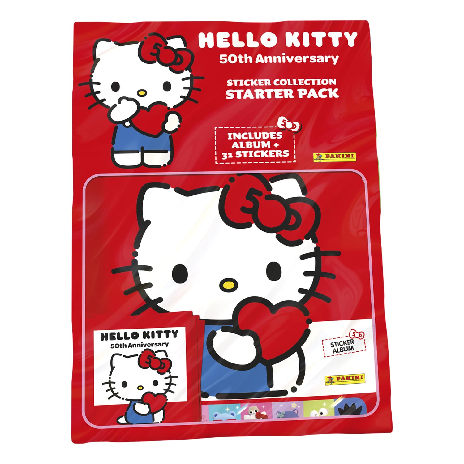 Hello Kitty 50th Anniversary Sticker Collection - Starter Pack