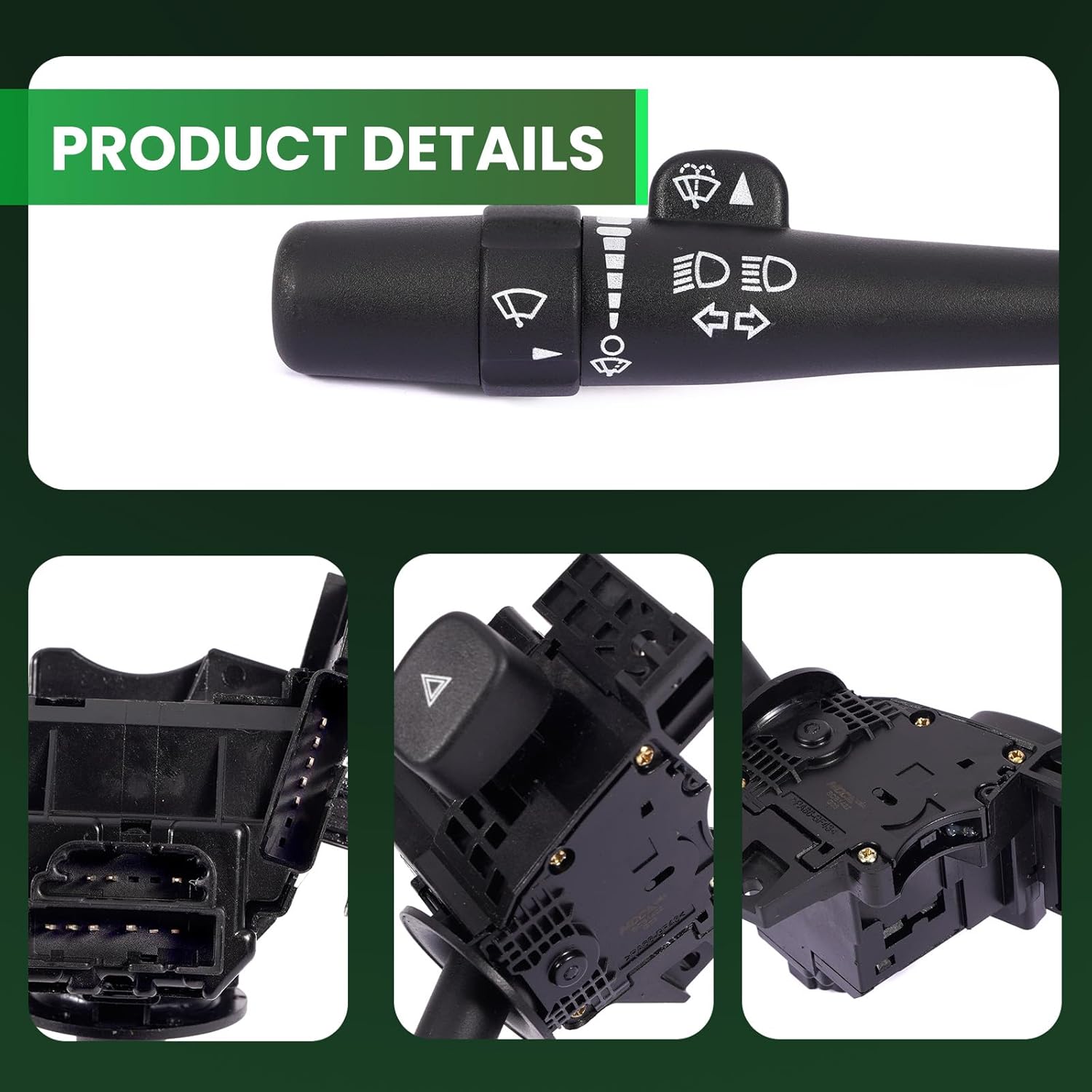 MOCA CBS-1422 Turn Signal Switch Fit 2007-2014 for Chevrolet Silverado 2500 HD 6.0L 6.6L, 2007-2014 for GMC Sierra 3500 HD 6.0L 6.6L, 2008-2009 for Hummer H2 6.2L