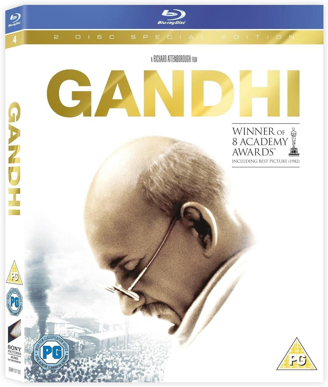 Gandhi [Blu-ray] [Region Free] [2009]