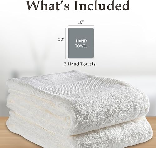 Miniatura 2 de Delilah Home - Juego de toallas de baño 100% orgánico, ultra suaves y absorbentes, toallas de spa de algodón turco orgánico, ecológicas y veganas