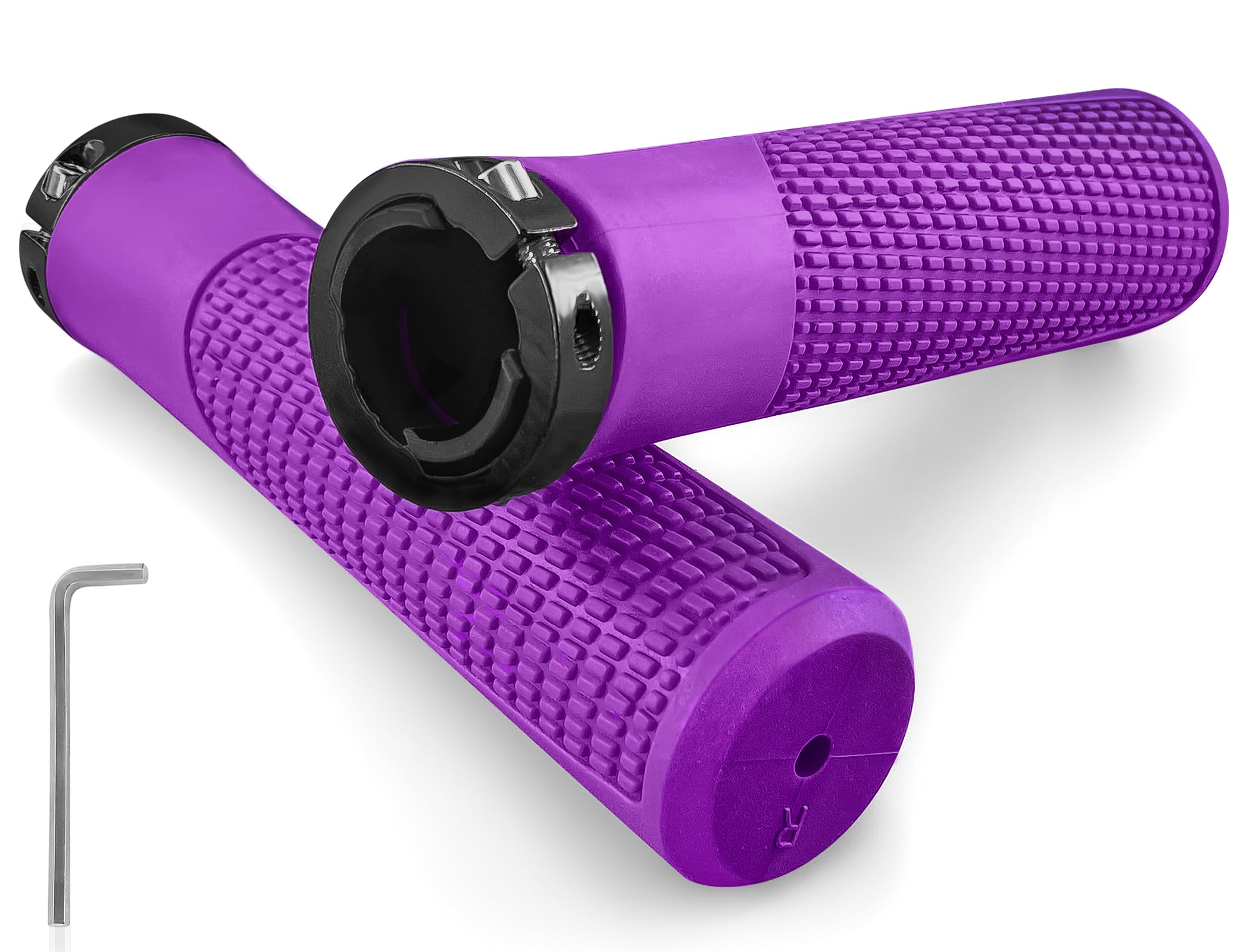 Empuñadura Bicicleta, Puños para Manillar de Bicicleta de 22mm para Mayoría Montaña, Urbanas, Plegables, Carretera Patinetes